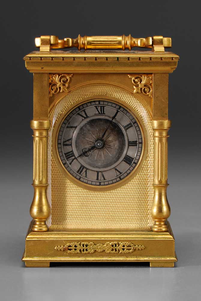 Gilt Bronze Carriage Clock probably 11a97f