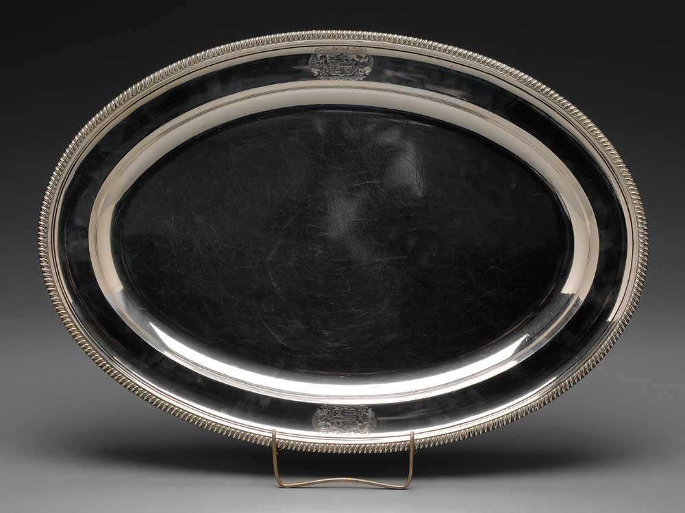 Paul Storr English Silver Tray 11a9a9