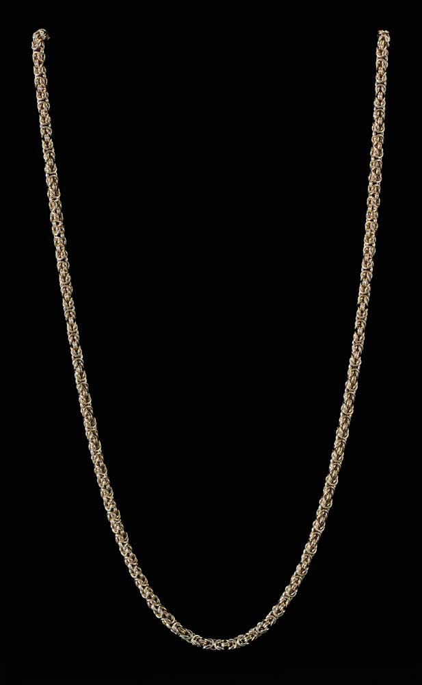 Byzantine Style Gold Chain 18 kt.