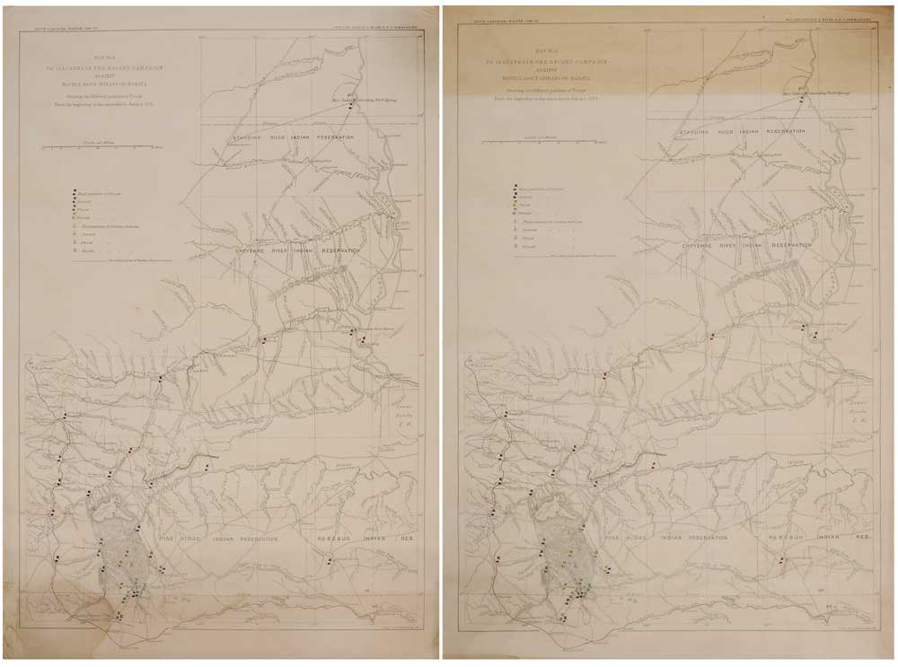 American Indian Wars Campaign Maps American,