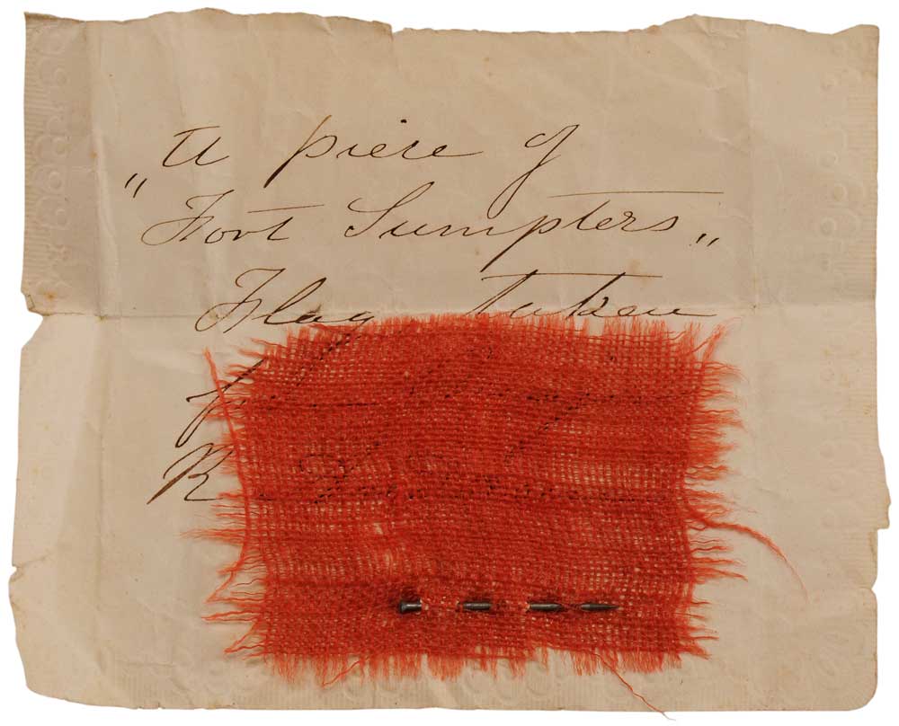 Textile Fragment Fort Sumter Civil War