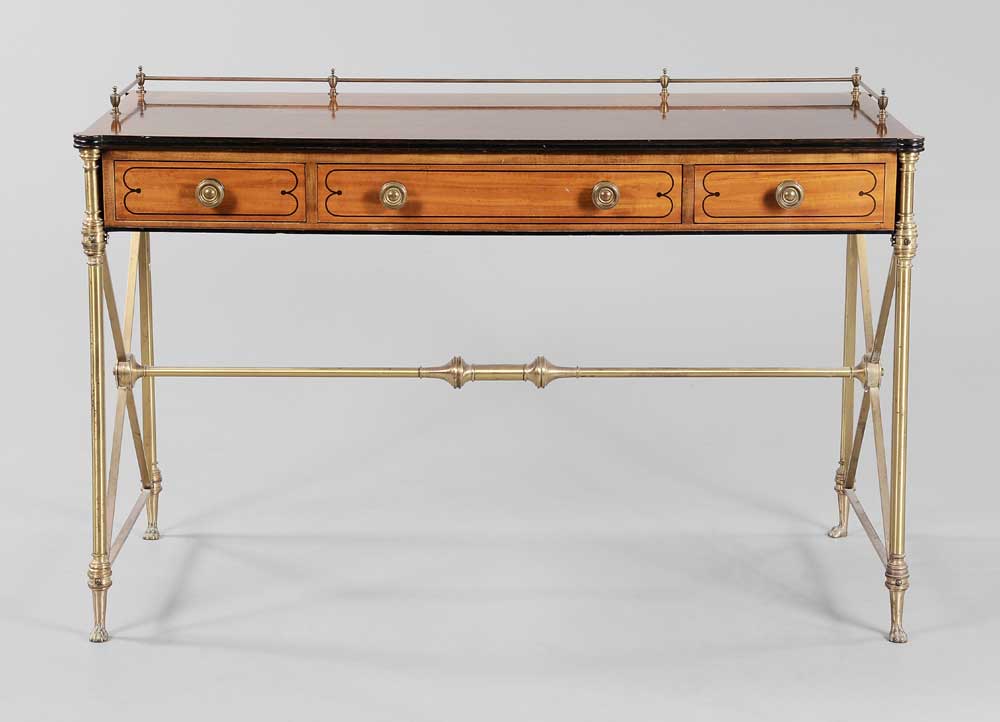 Kittinger Regency Style Mahogany Desk