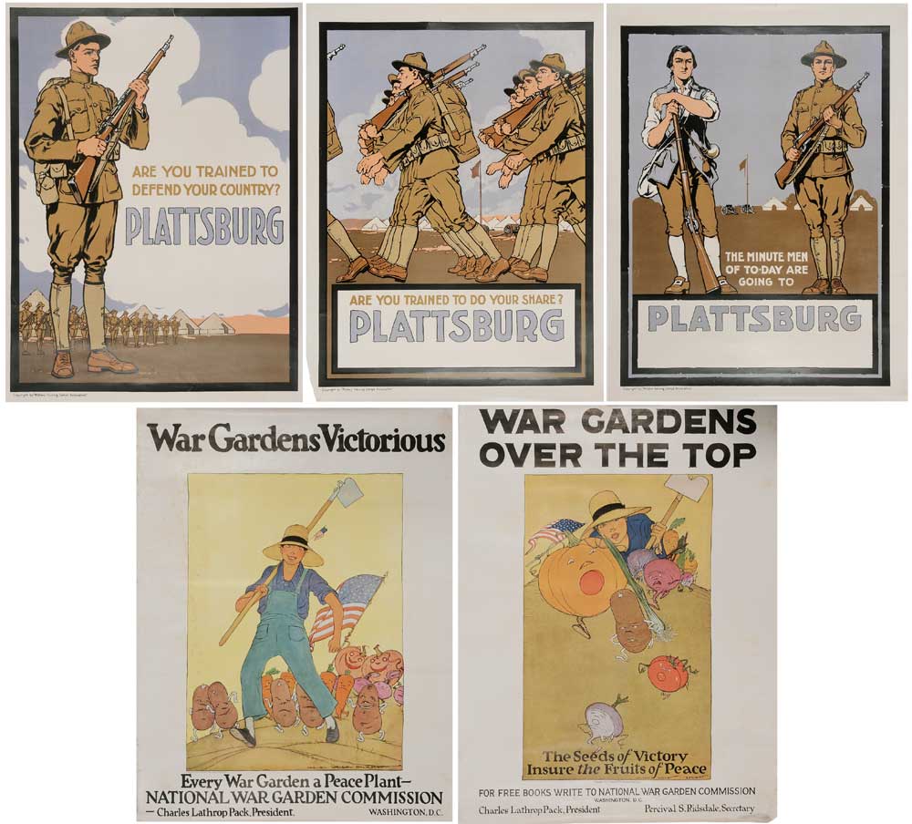 Five World War I Posters American  11aa15