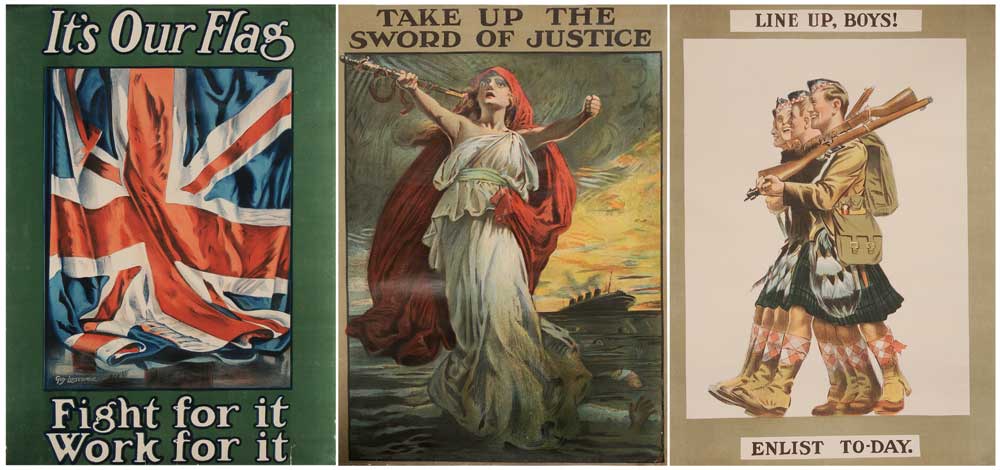 British World War I Recruitment Posters