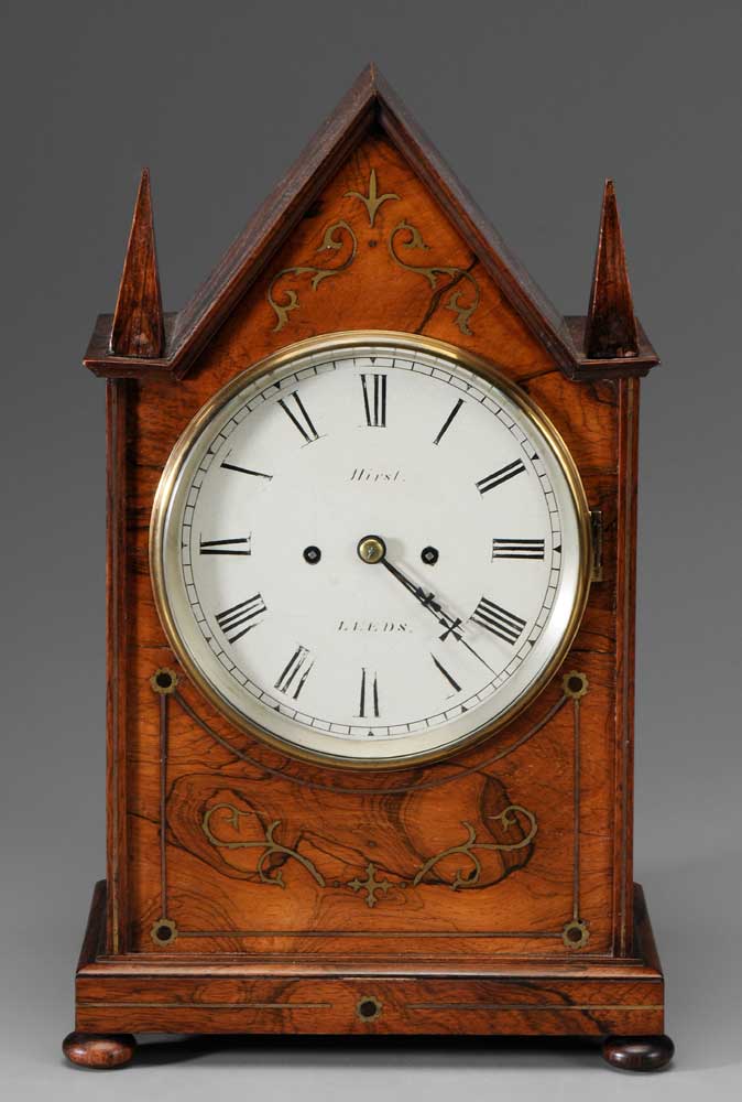 Hirst Gothic Revival Shelf Clock