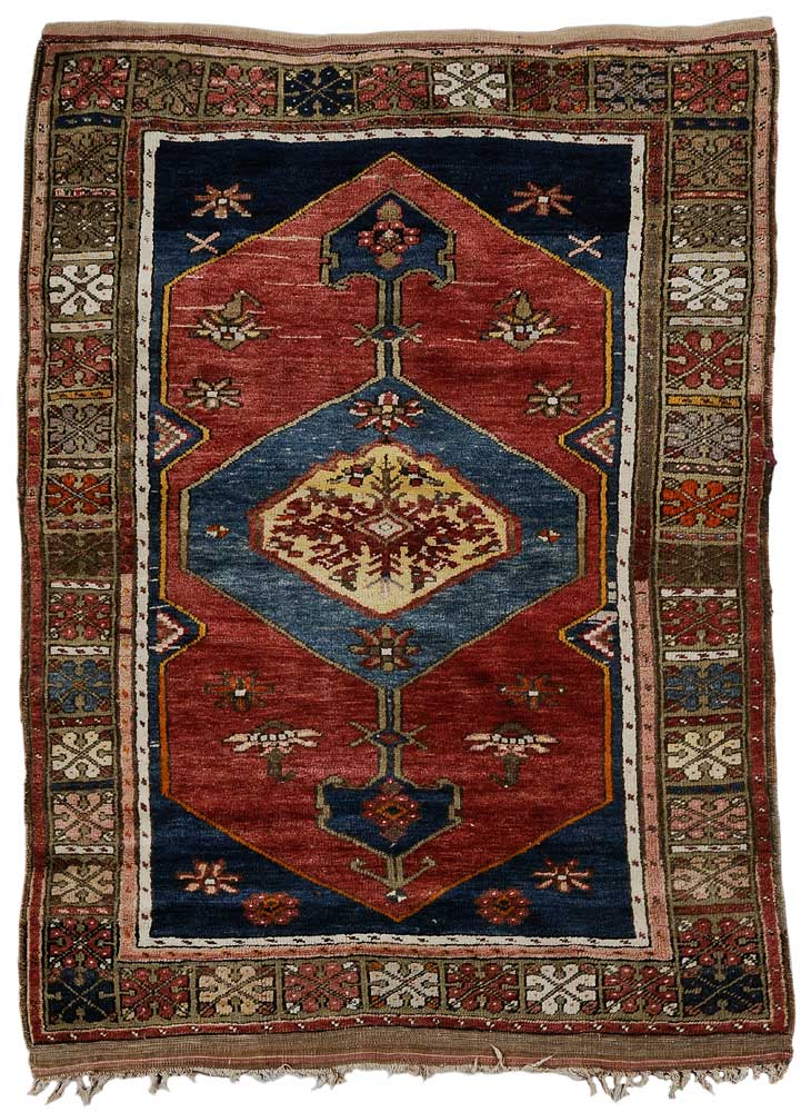 Turkish Rug mid 20th century, large