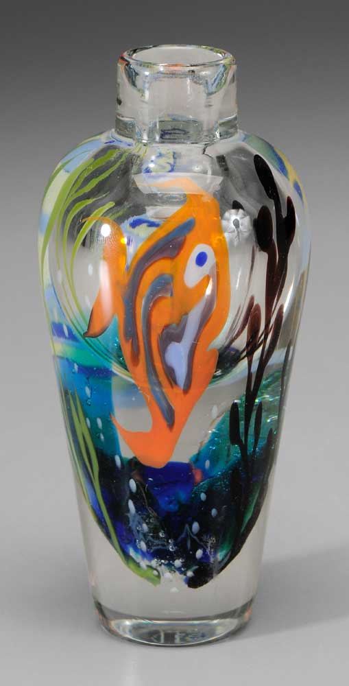 Richard Jolley Aquarium Vase (Kansas