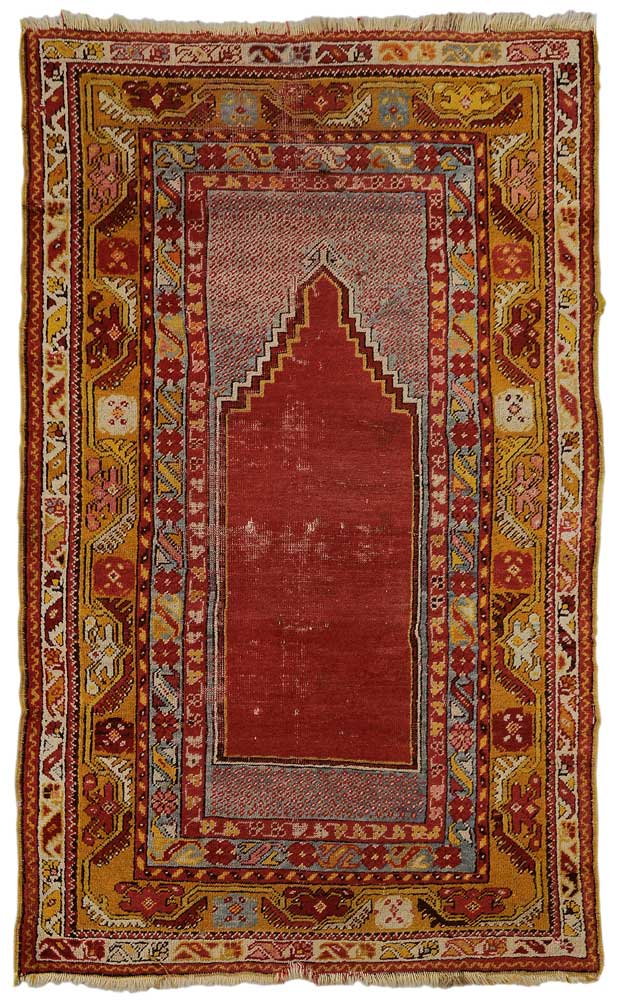 Turkish Prayer Rug early 20th century  11aaf0