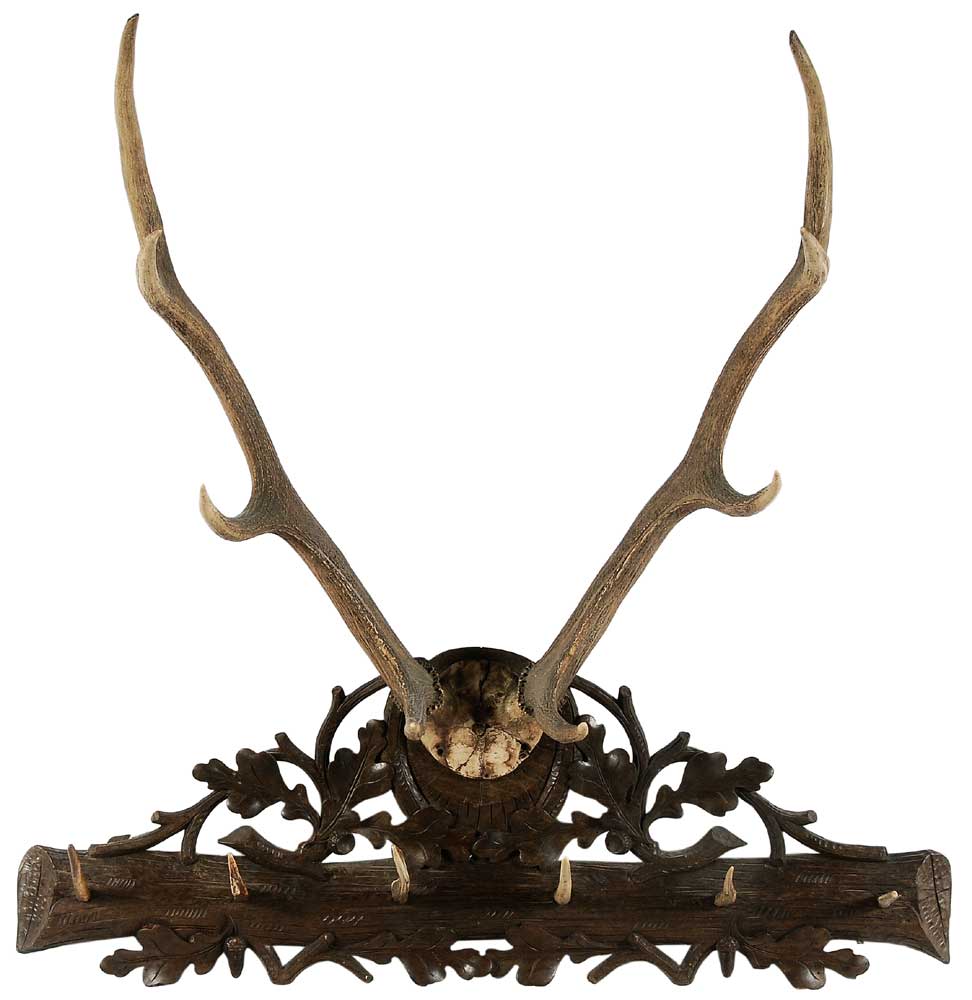 Antler Hat Rack probably Continental  11ab25