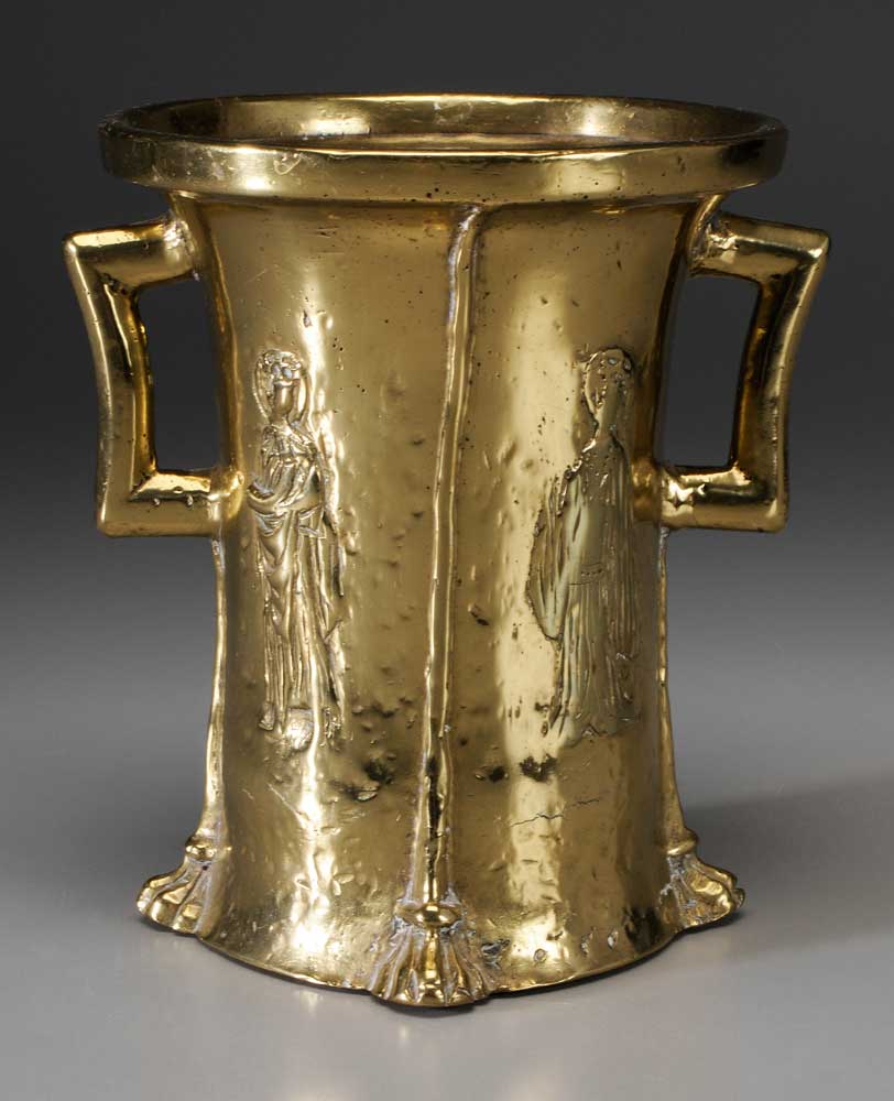 Heavy Brass Bucket 20th century,