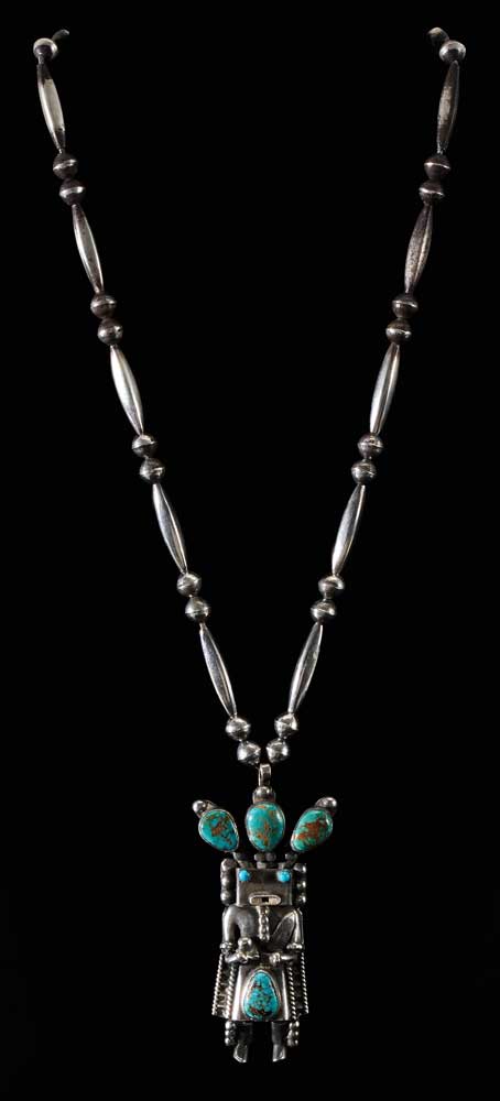 Helen Long Navajo Necklace dancing