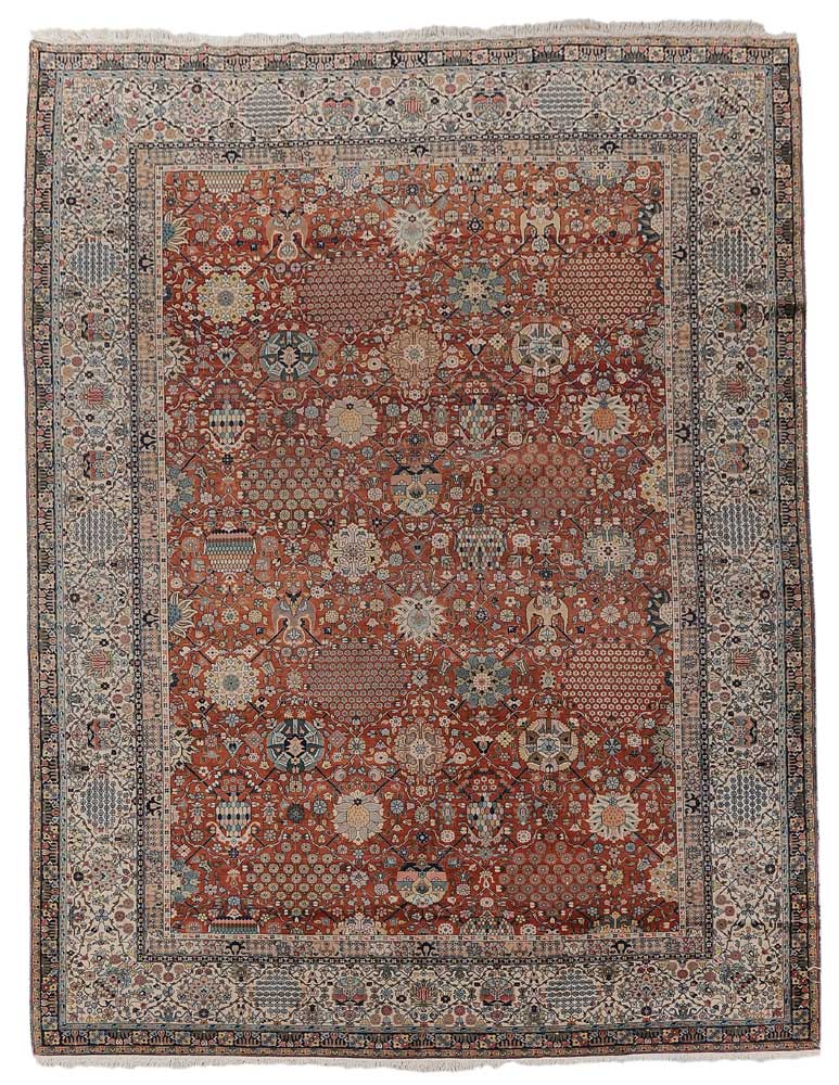 Tabriz Carpet Persian late 19th 11abd4