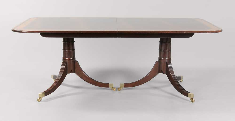 Regency Style Baker Dining Table 11abf8