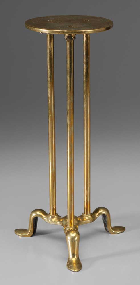 Brass Kettle Stand English, 19th century