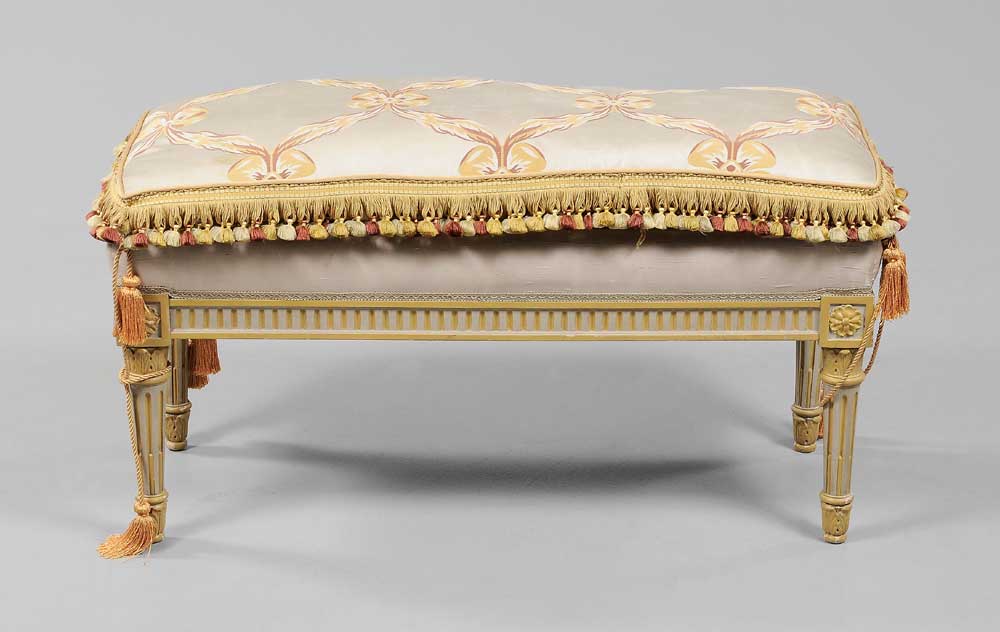 Louis XVI Style Paint Decorated 11ac29
