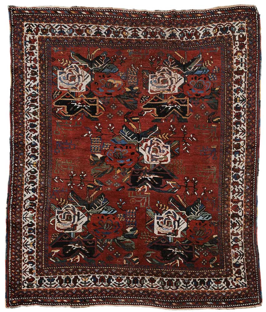 Afshar Rug Persian early 20th 11ac2e