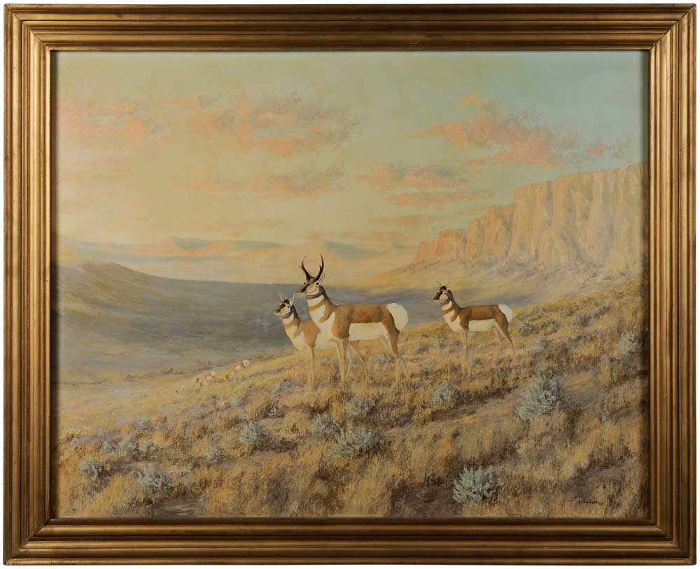 L. Larsen (Montana, Prisoner Art,