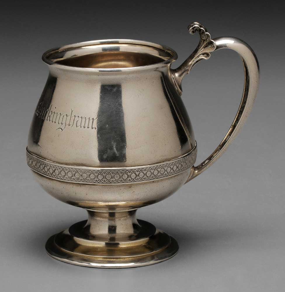 Tiffany Sterling Mug American, 1870-1880,