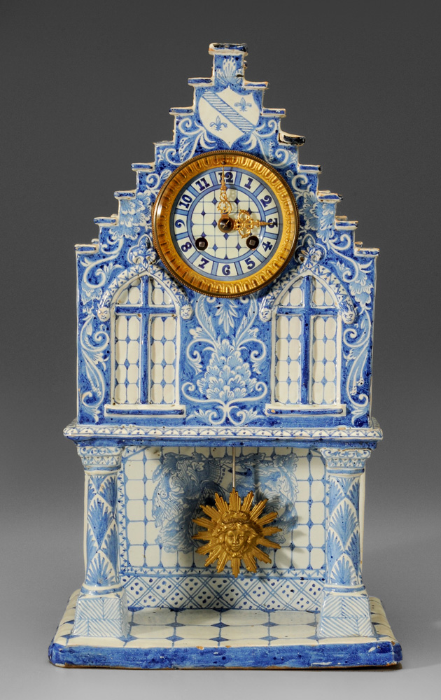 Continental Faience Architectural Form 11907d