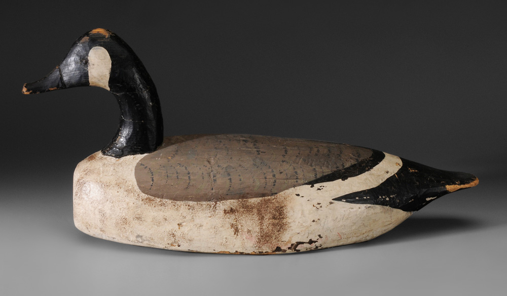 Canada Goose Decoy attributed to Mil