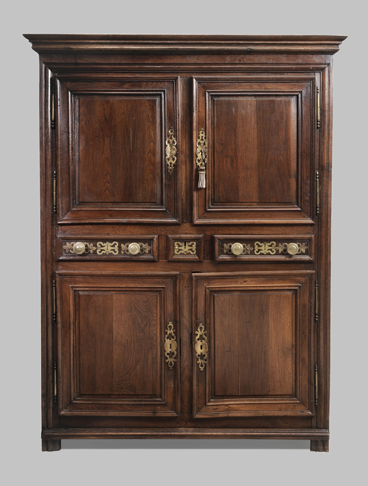 Provincial Baroque Panel-Door Cupboard