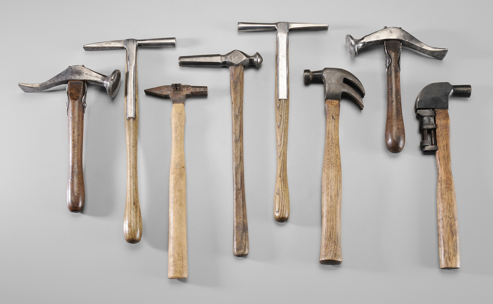 Eight Assorted Hammers one marked