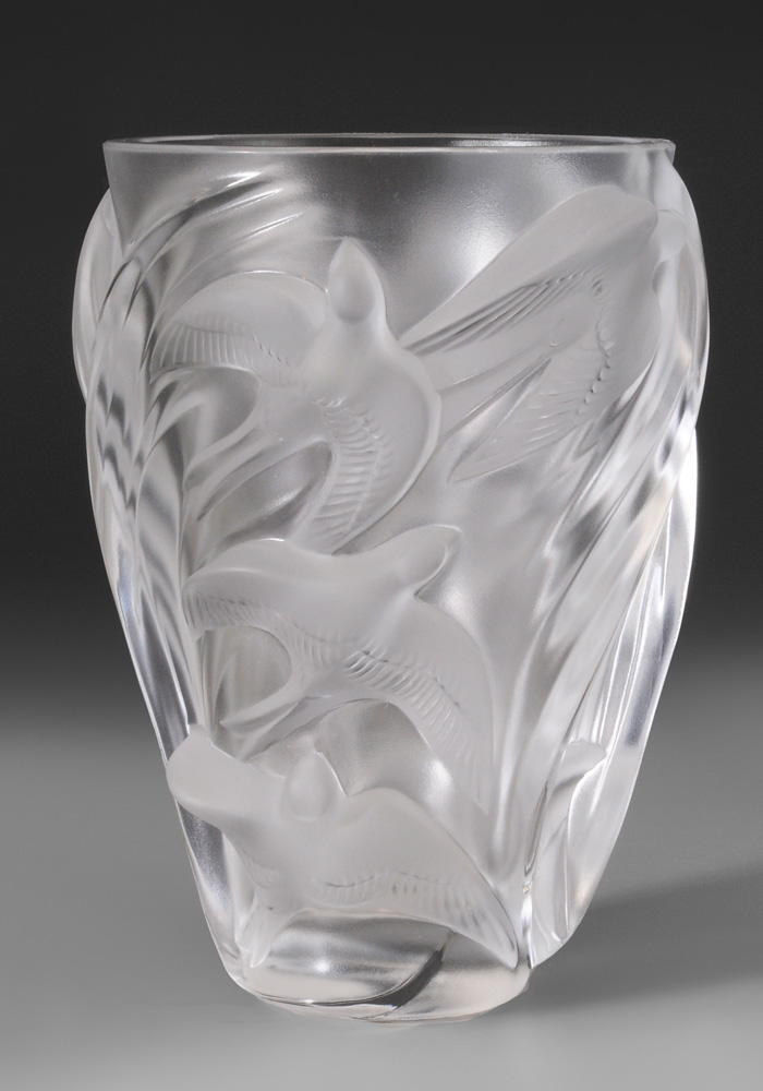 Lalique Frosted Glass Martinets 11911a