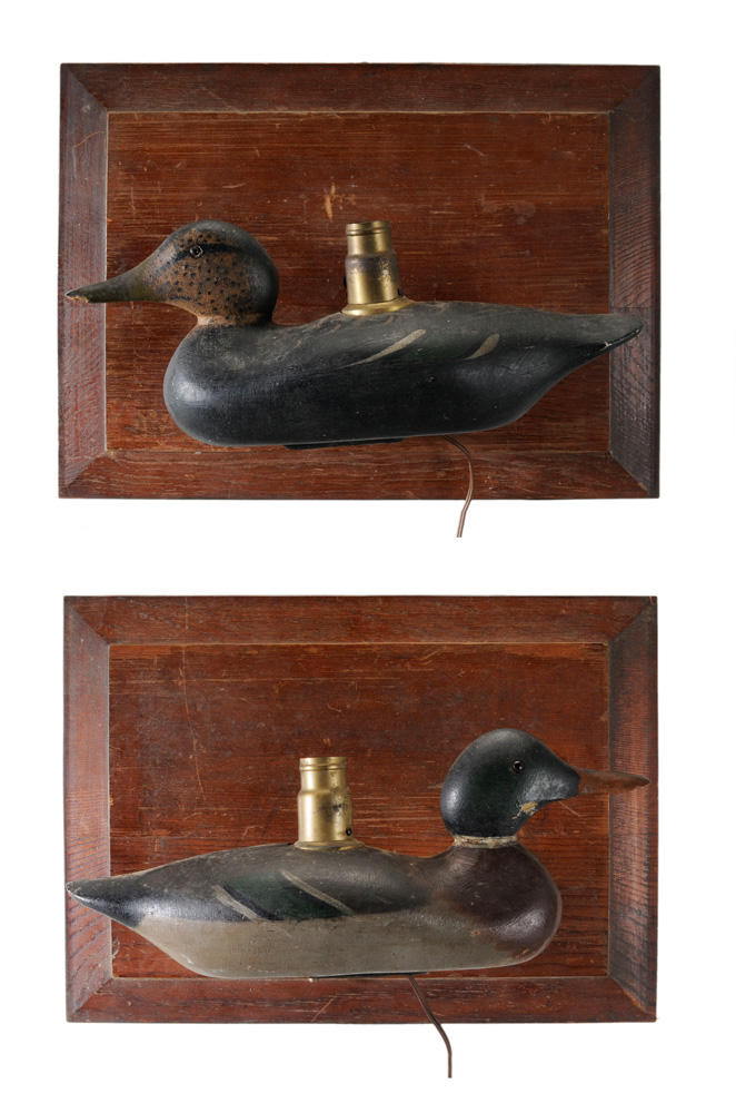 Carved and Painted Mallard Decoys 11912c