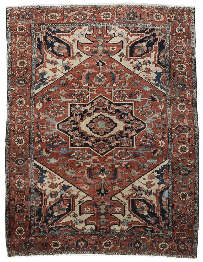 Serapi Carpet Persian late 19th early 119166