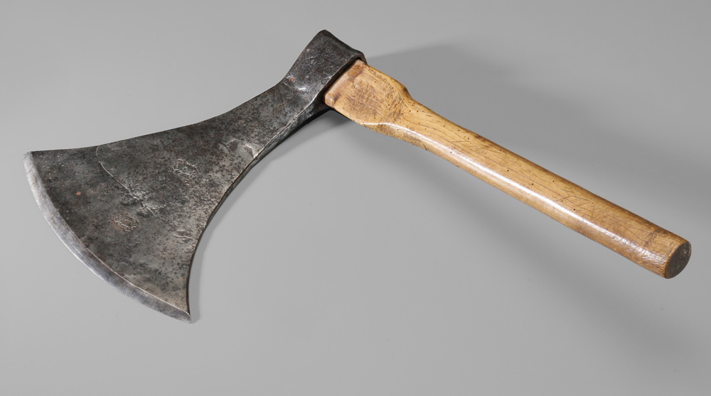 French Hewing Ax forge welded with 1191c7