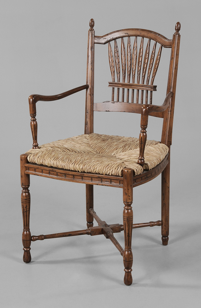 Provincial Louis XVI Style Fruitwood 11920b