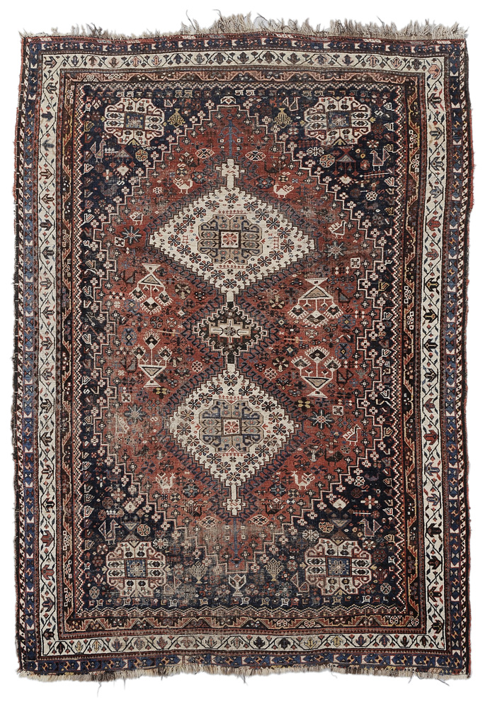 Shiraz Rug Persian, early 20th