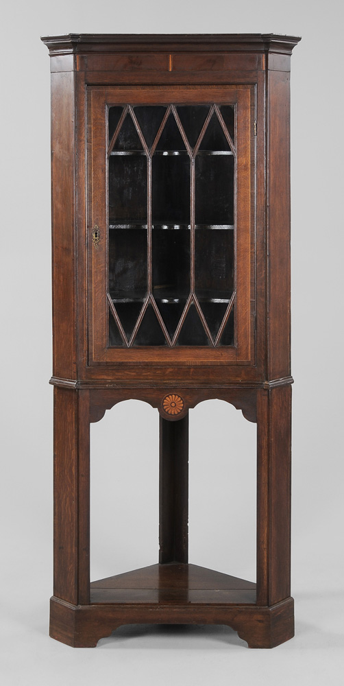 Chippendale Style Corner Cupboard