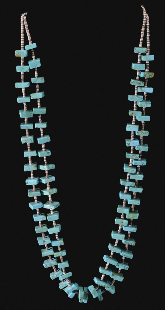Two Strand Turquoise Necklace Southw 1192f4