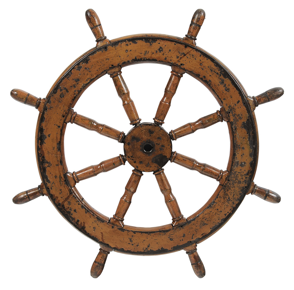 Vintage Ship s Wheel probably late 119307