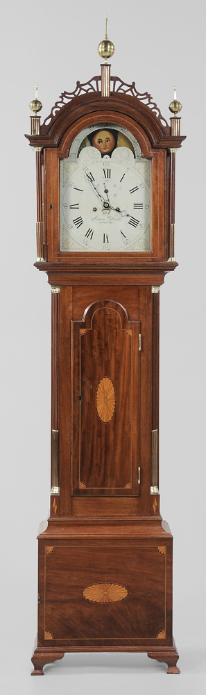Simon Willard Tall Case Clock Roxbury,