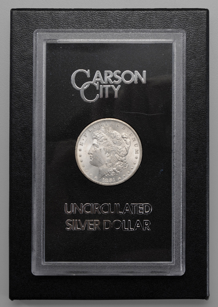 1881 U S Carson City Morgan Silver 119363