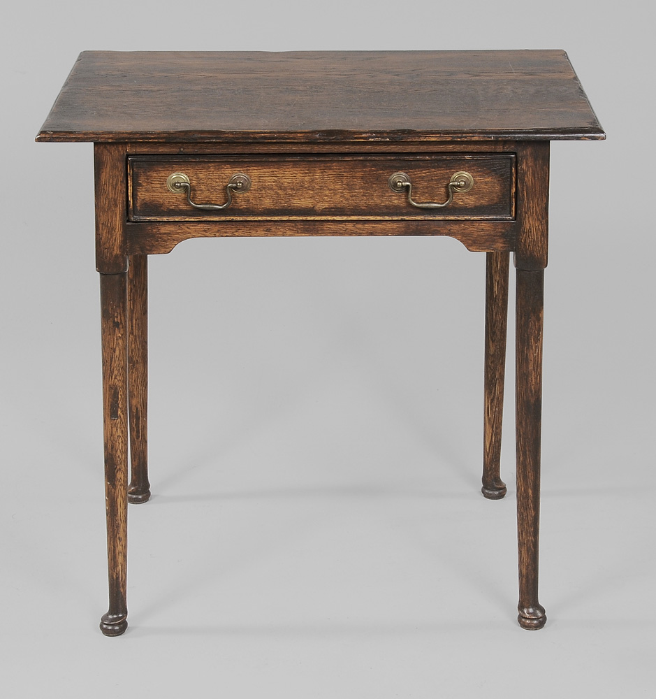 Queen Anne Style Oak Writing Table 11939d