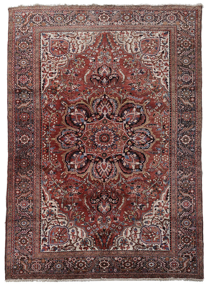 Heriz Carpet Persian mid 20th 1193ad