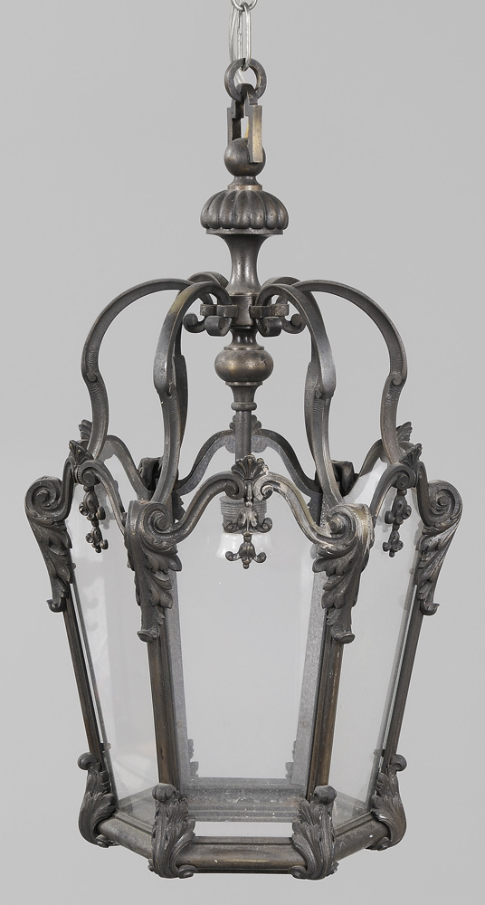 Louis XVI Style Bronze Hall Lantern 1193ce