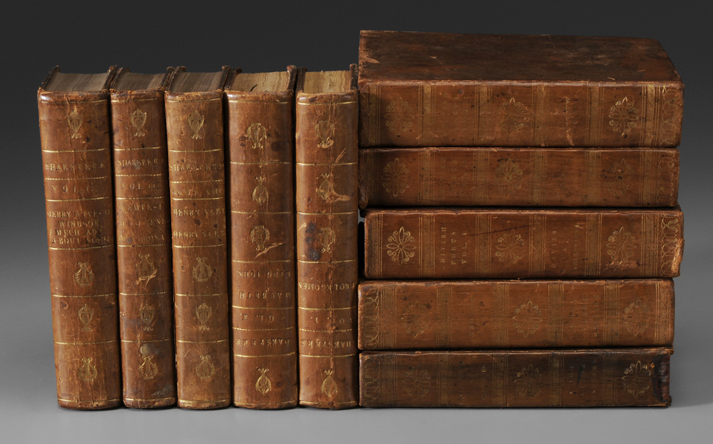 Thirty-Three Leather Bound Books