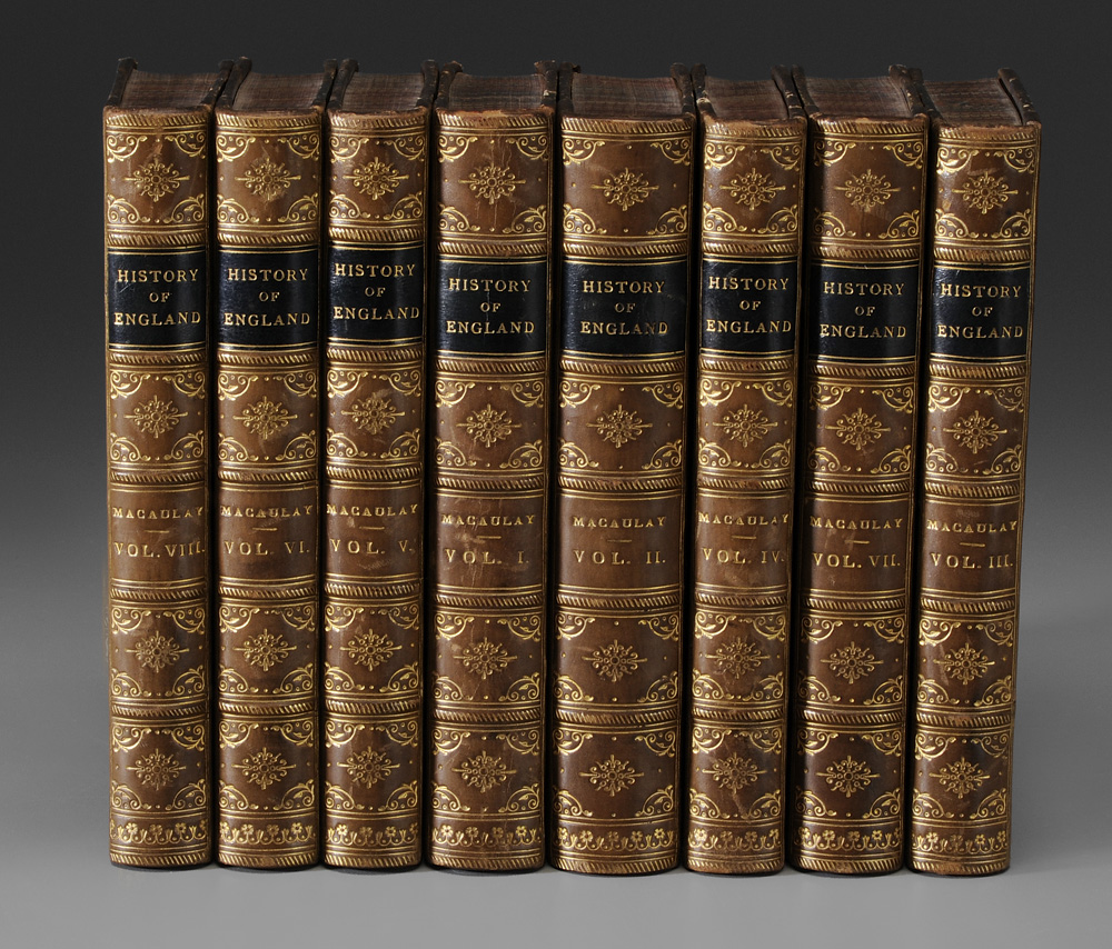 Eight Volumes Lord Macaulay The 1193fb