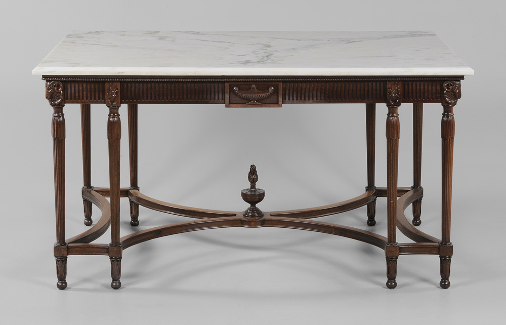 Adam Style Marble-Top Table modern,