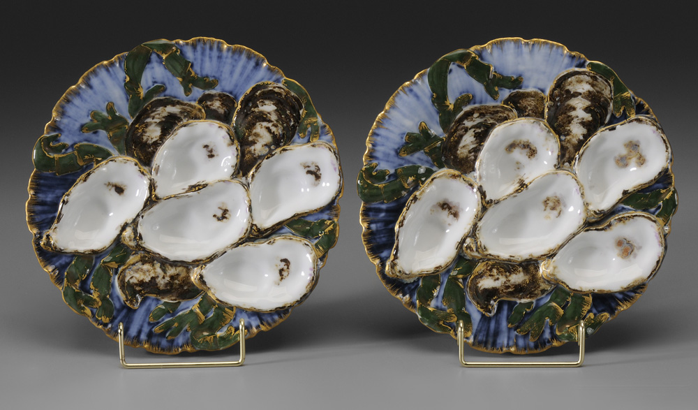 Hayes Presidential Oyster Plates