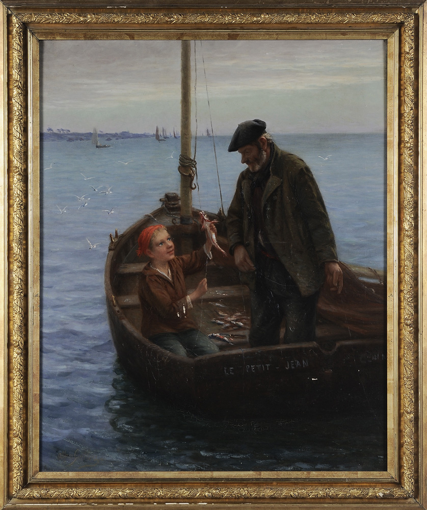 Alfred Guillou French 1844 1926  11940f