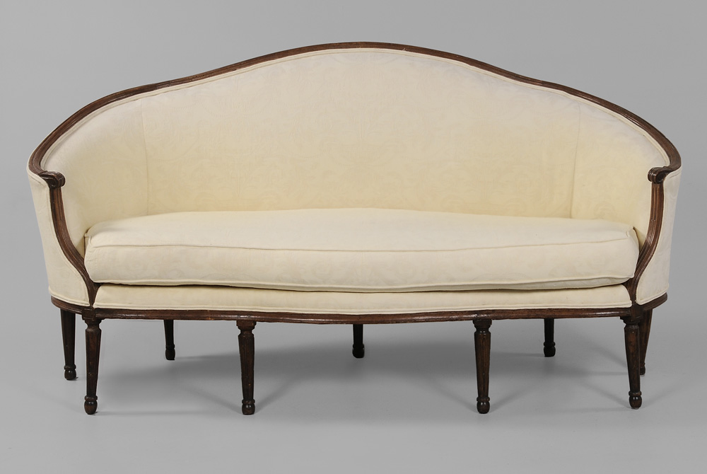 Provincial Louis XVI Style Upholstered 119432