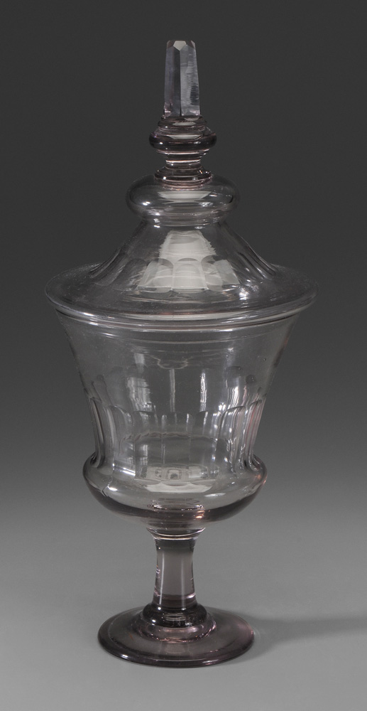 Lidded Glass Apothecary Container 119434