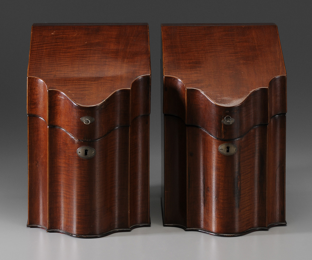 Pair Federal Knife Boxes British 119442