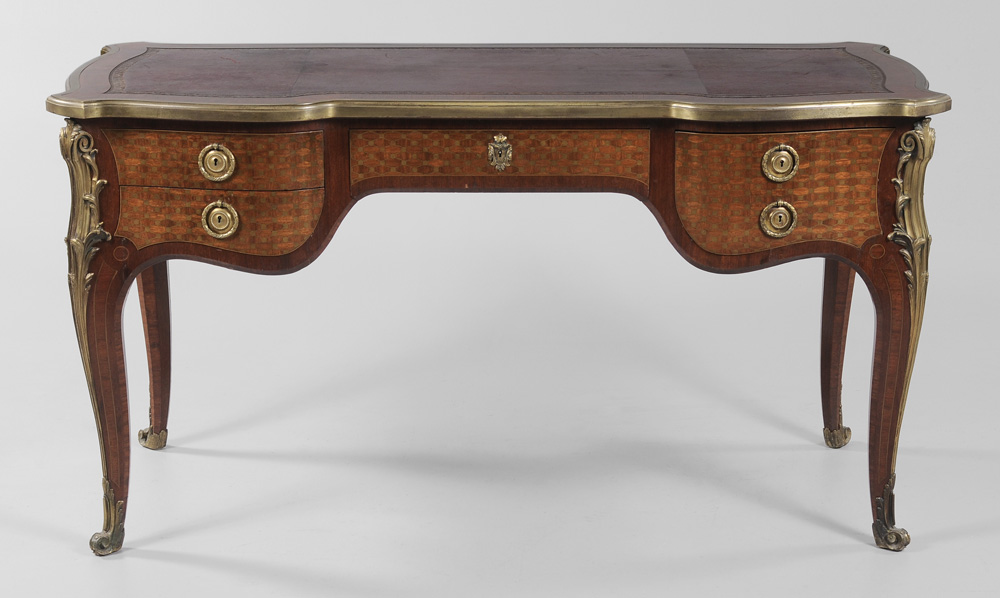 Louis XV Style Parquetry Inlaid 11944d