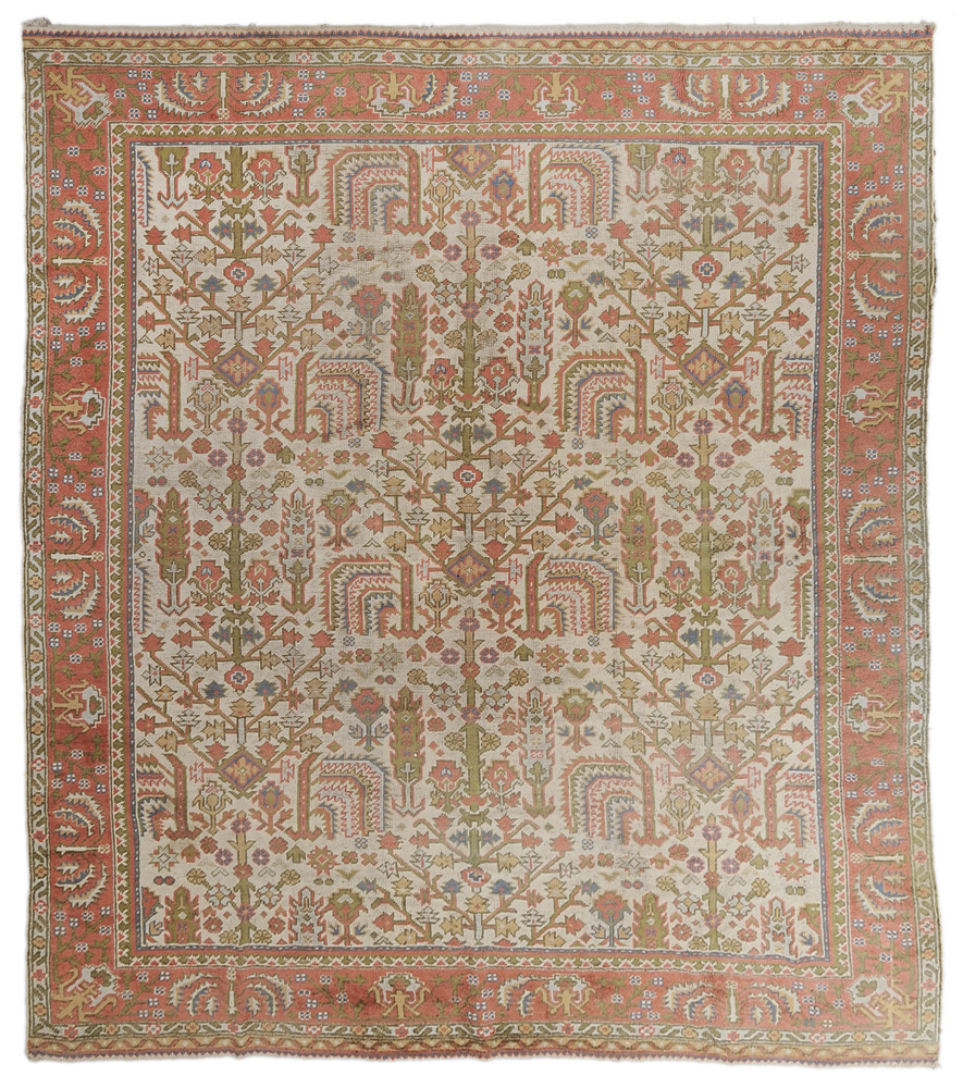 Oushak Carpet Turkish early 20th 119463